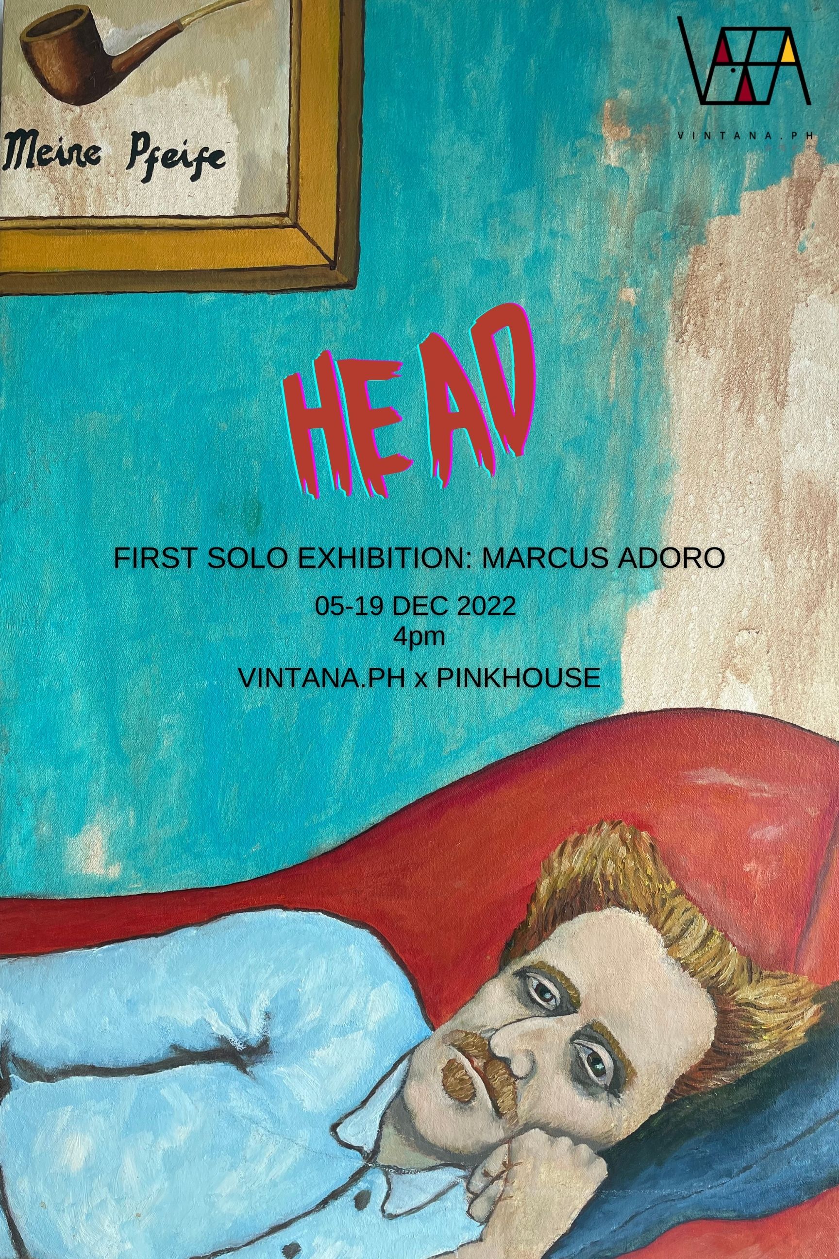 "HEAD" A First Solo Exhibition: Marcus Adoro